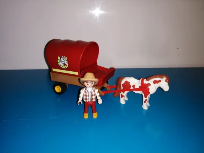 Thème* enfant & animaux / charette