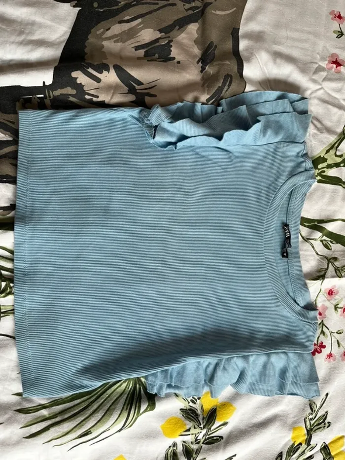 top bleu - photo numéro 3