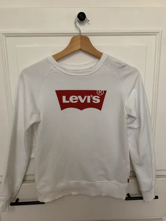 Pull blanc Levi’s 12 ans