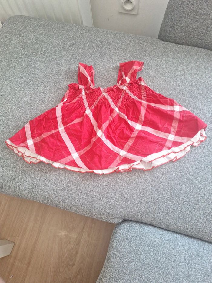 Tee-shirt/tunique à bretelles