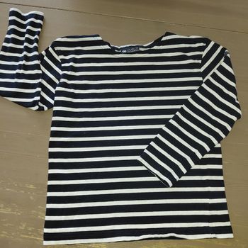 Hublot- Marinière coton jersey 14 ans