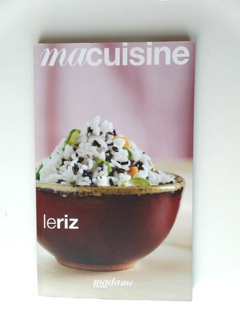 Livre de cuisine Le riz