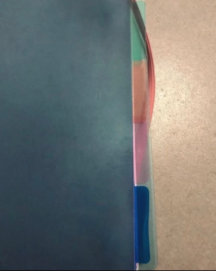 carnet de notes a5 anneaux avec élastique 125 pages avec intercalaires - photo numéro 6