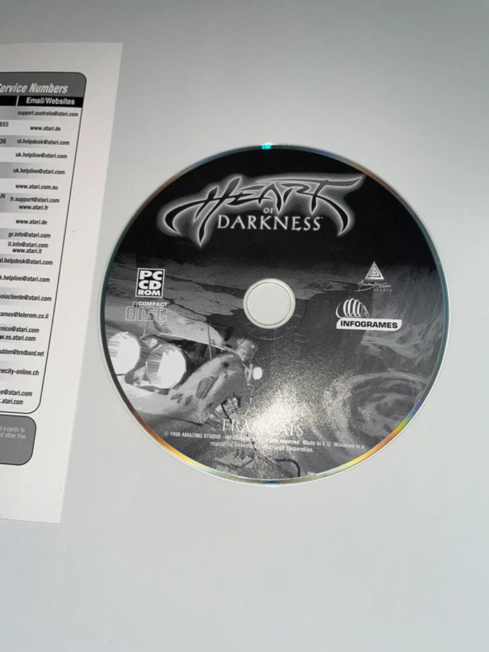 Heart Of Darkness - Jeu PC Sans Notice VF Microsoft - photo numéro 4