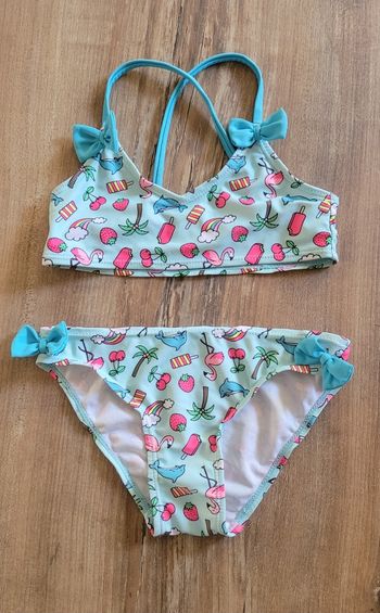 Maillot 2 pièces 6/8 ans