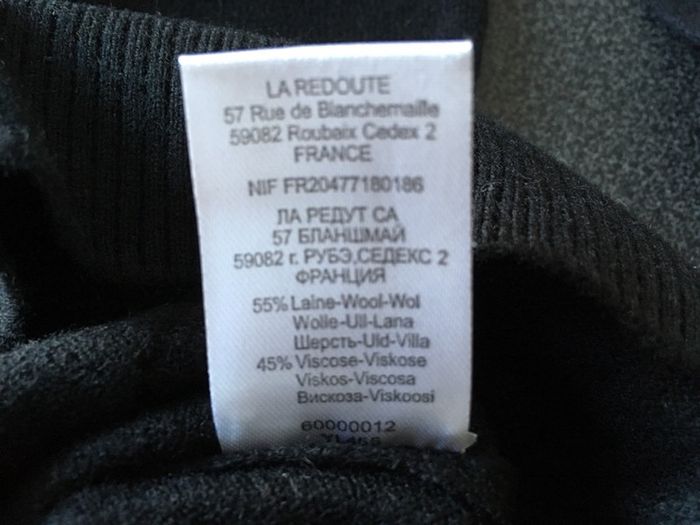 Pull laine noir Laura Clément 38/40 - photo numéro 4