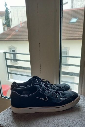 Baskets en toile Nike GTS 97 noires 47