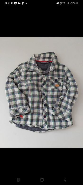 Chemise 18 mois 