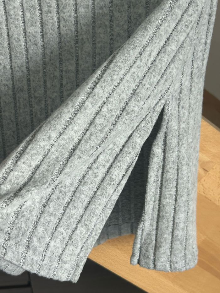Pull gris taille M - photo numéro 7