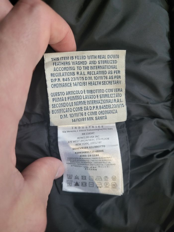 Doudoune Moncler Genevrier / Khloe – Femme – Taille 1 (S) - photo numéro 9