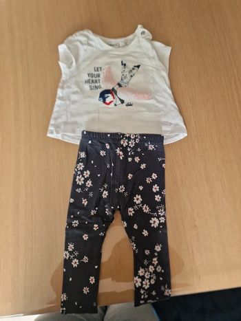 Ensemble ikks 74cm 12 mois