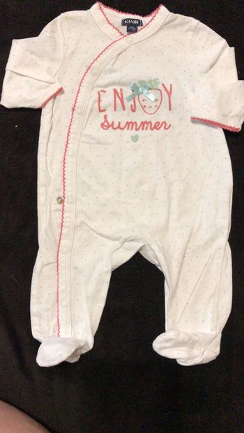 Pyjama coton 3 mois