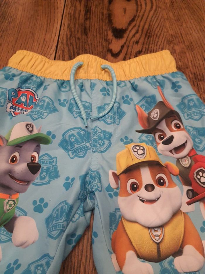 Short de plage enfant Paw Patrol 5/6ans - photo numéro 4