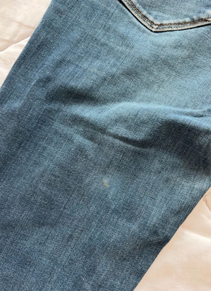 Jean levi’s bleu mi taille haute coupe slim straight droit demi curve taille S/36 L34 femme - photo numéro 16