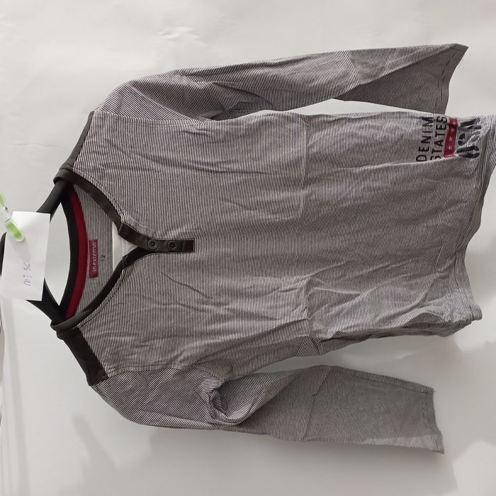 pull rayé gris 12 ans - photo numéro 2