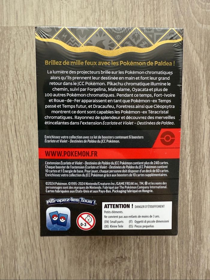 Bundle Pokémon Destinées de Paldéa - photo numéro 2