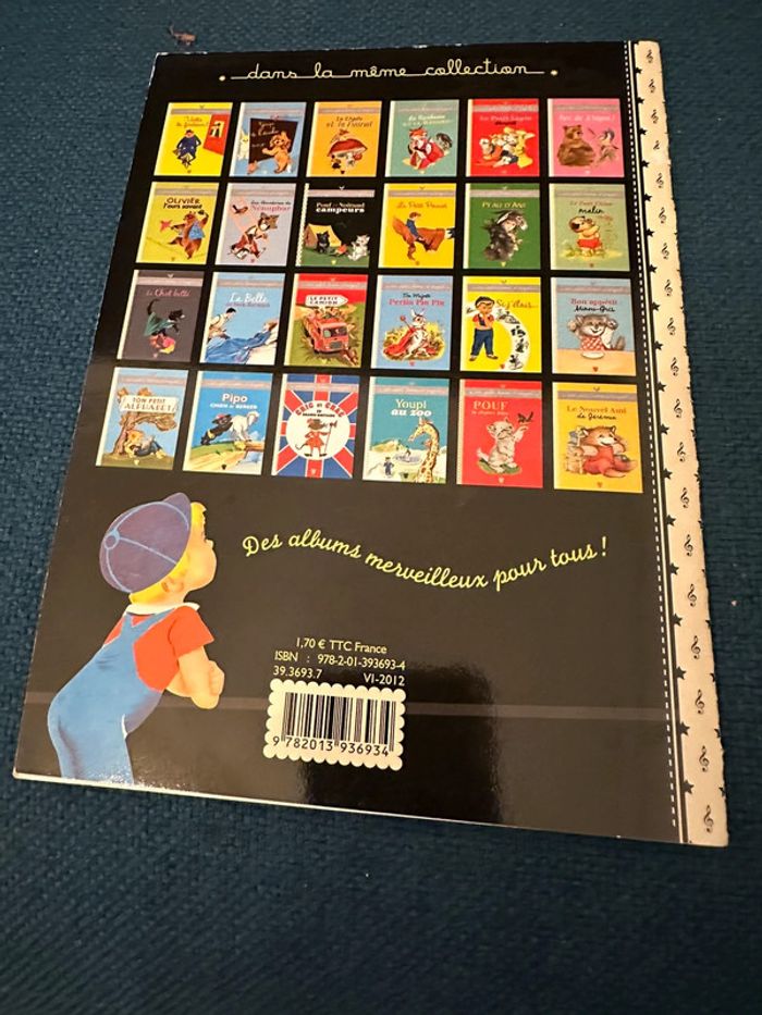 Album Pouf et Noiraud campeurs Pierre Probst (auteur Caroline) Petit livre d’argent - photo numéro 2