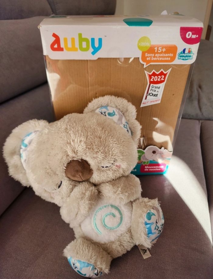 Peluche veilleuse koala