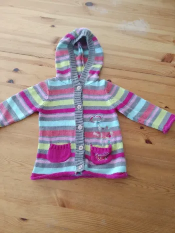 Gilet rayé