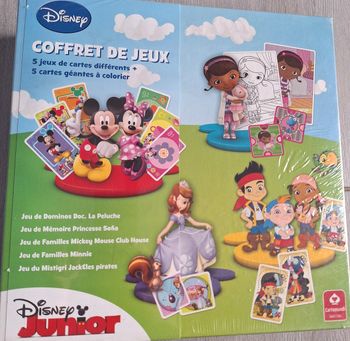 Coffret de 5 jeux Disney junior