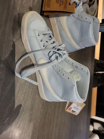 Basket nike mid next nature montante bleu