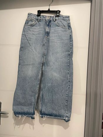 Jupe en jean longue taille M