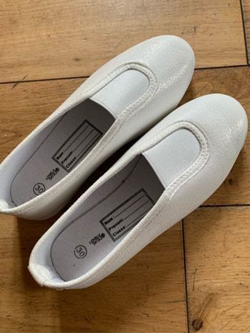 Patins danse blancs irisés taille 30