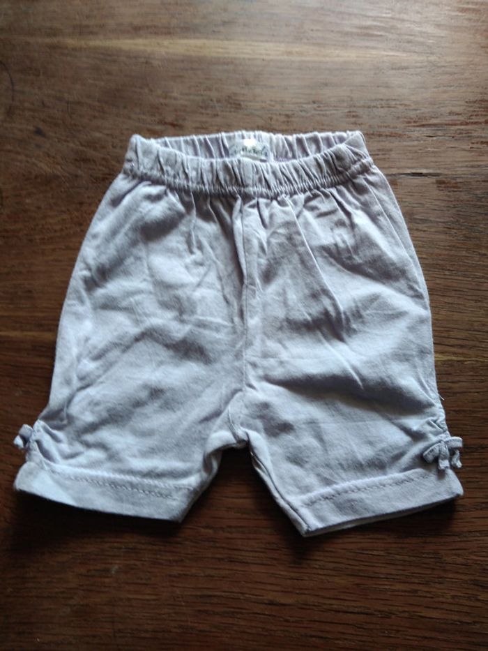 Short bébé fille 3 mois