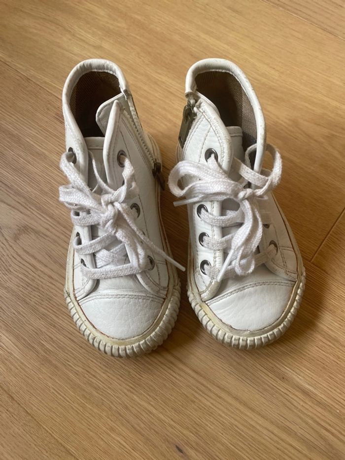 Baskets burberry tartan 23