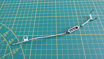 Ligne échappement pièce miniature Solido Ford V8 1936 citerne California oïl 1/19 1/19e 1/19ème #C65