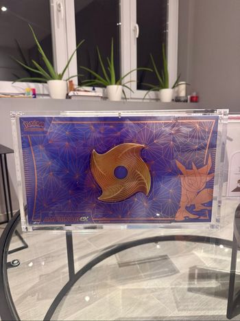 Protection acrylique aimantée pour upc Pokémon Amphinobi - boîte plexi premium neuve