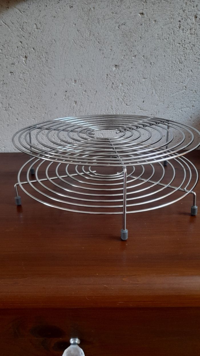 Lot de 2 grilles plateaux pour four micro-ondes