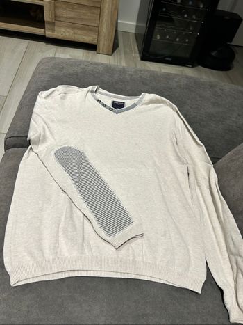Pull devred beige M