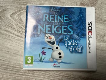 La reine des neiges la quête d’olaf 3DS