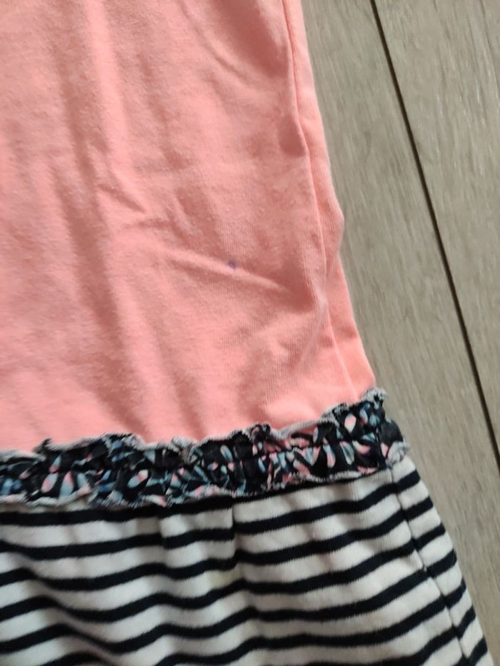 Tunique tee shirt fille terre de marins 10 ans 138 - photo numéro 3