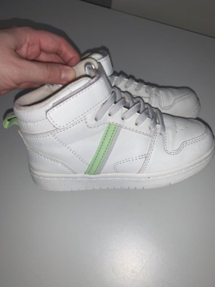 Baskets montantes kiabi