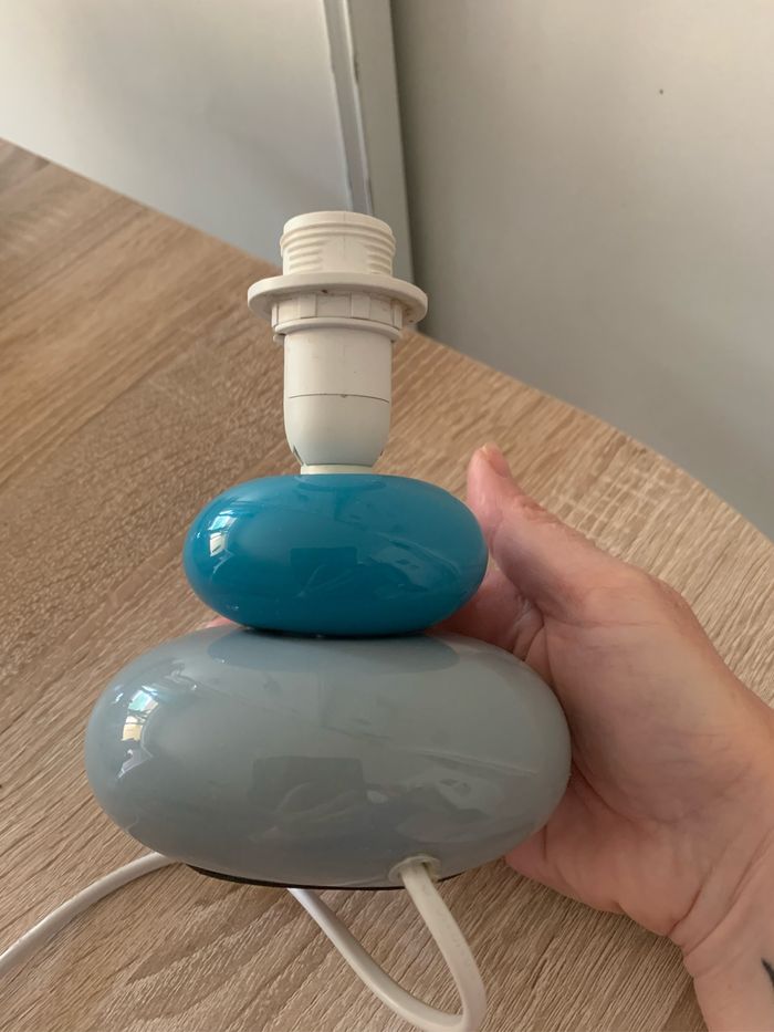 Lampe forme galets sans abat jour - photo numéro 4