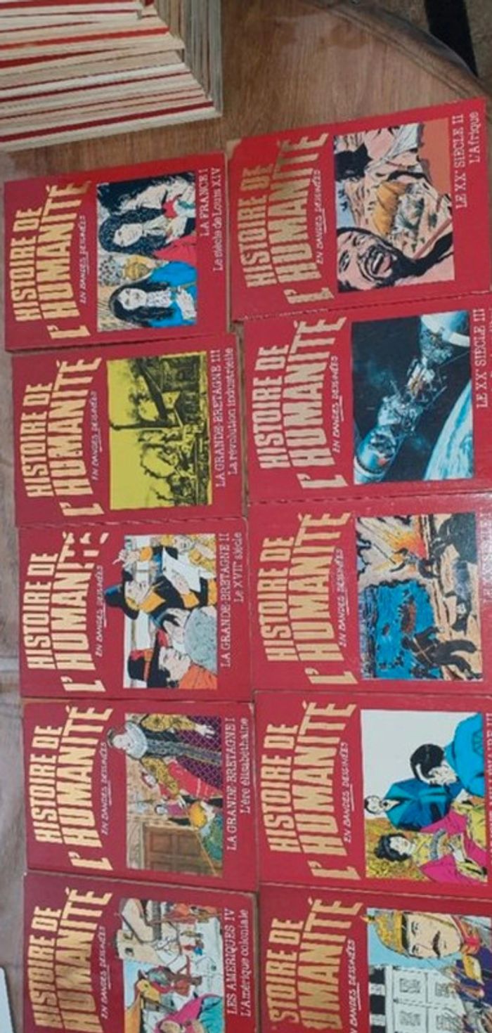 Lot 42 L'histoire De L'humanité En Bande Dessinée Collection France - photo numéro 7