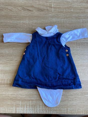 Ensemble robe et body manches longues