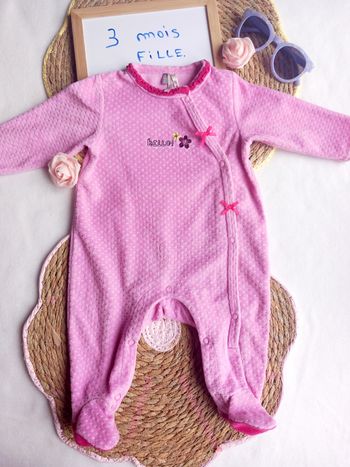 Pyjama fille 👧 3 mois