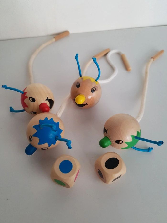 Jeu Rondo Vario perles en bois Oxybul - photo numéro 7