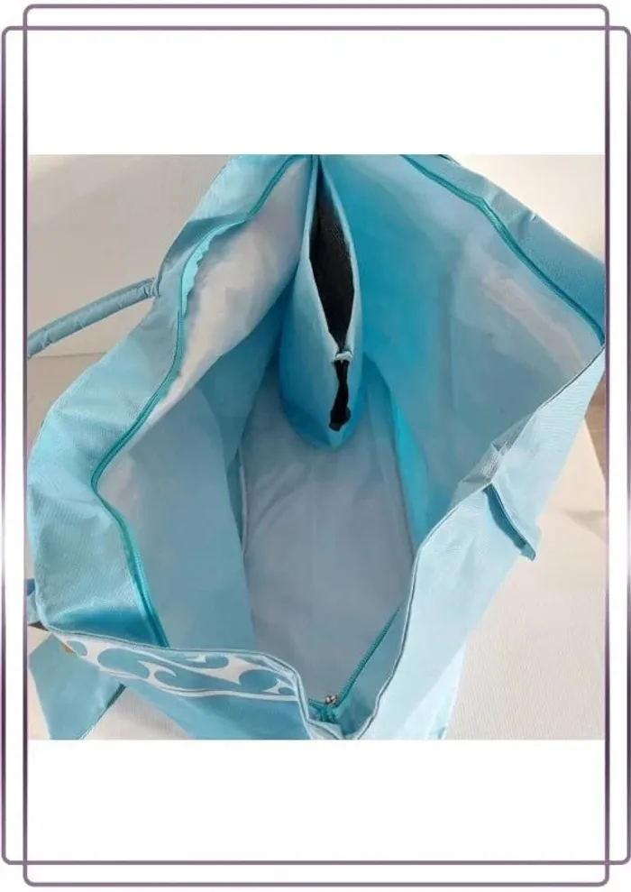 Sac de plage avec une petite pochette et une petite trousse Samba beach, neuf 50x40cm - photo numéro 3