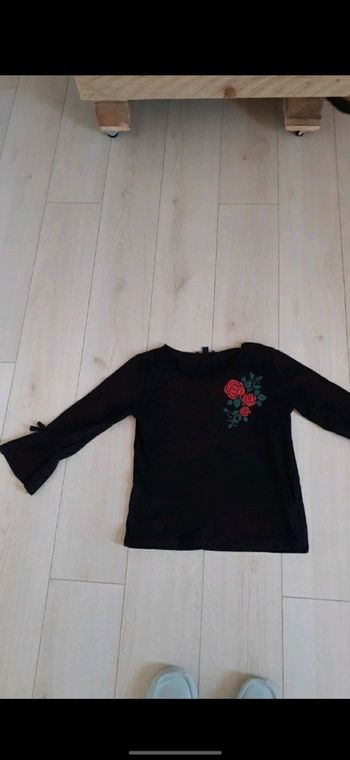 Haut manche 3/4 noir