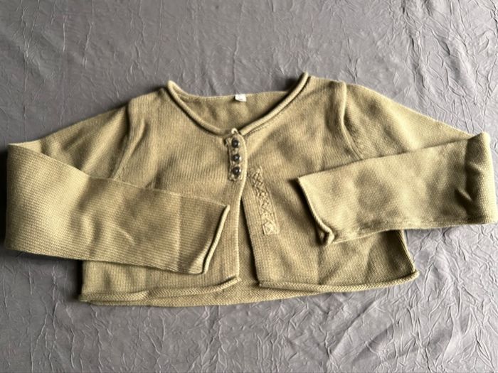 Gilet boléro fille « Capitaine Tortue » - photo numéro 3