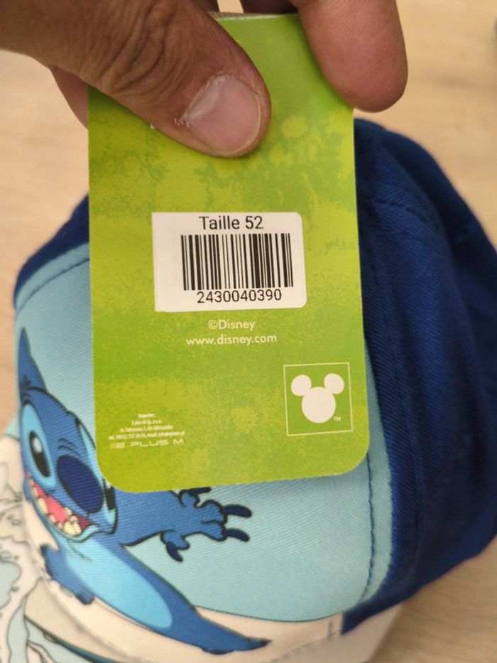 Casquette Disney stitch taille 52 - photo numéro 4