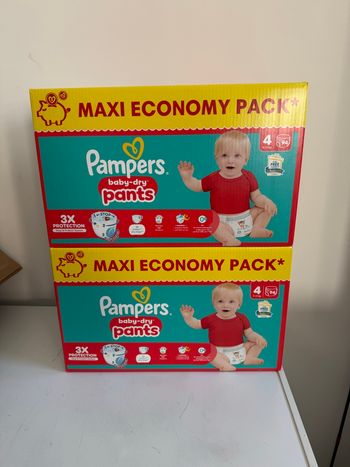 Couches Pampers pants taille 4 
