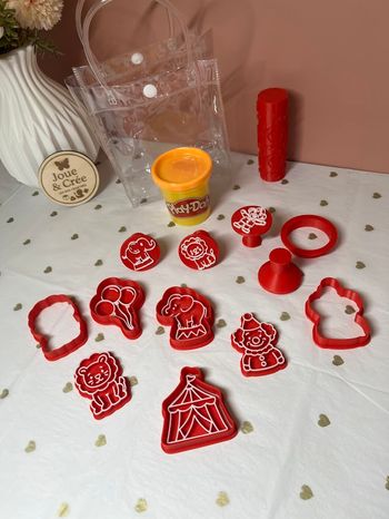 Box Pâte à modeler Cirque