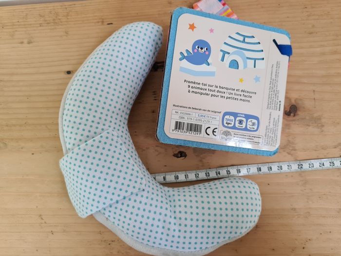 Cale tête bébé et livre - photo numéro 3