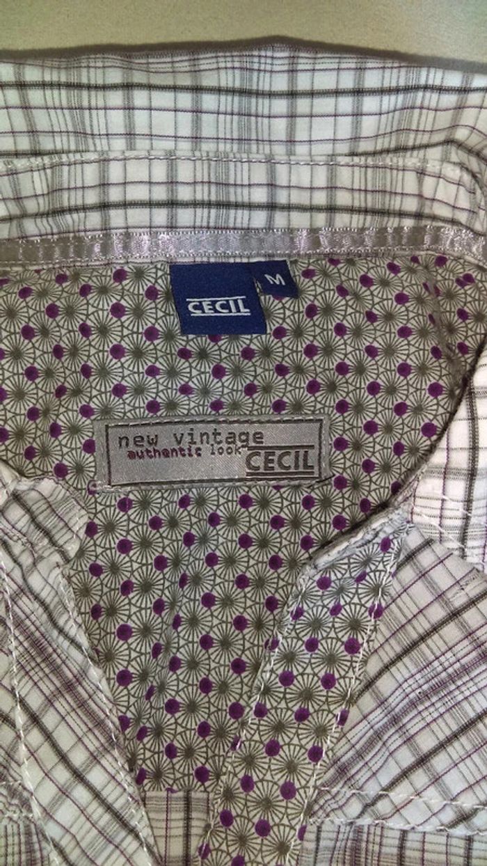 Chemise à manches courtes, femme T38 - Cecil - photo numéro 5