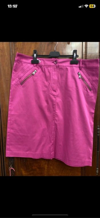 Jupe rose taille 44